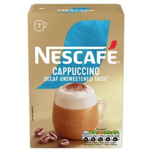 TEA, COFFEE & OTHERS -  NESCAFE CAPUCCINO DECAF UNSWEETEND *7