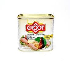 CANNED - GROOT CHICKEN LUNCHEONMEAT 340GR