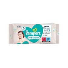 WIPES - PAMPERS WIPES SOFT CLEAN X60