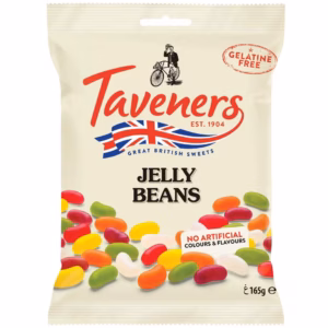 SWEETS & CHOCOLATE  - TAVENERS JELLY BEANS 165GR