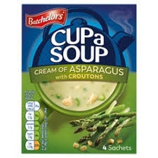 SOUPS -  BATCHELORS CUP A SOUP - ASPARAGUS