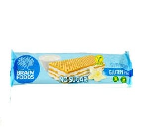SNACK -  BRAIN FOODS VANILA WAFER 40GR