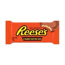 SWEETS & CHOCOLATE  - REESES PEANUT BUTTER CUPS 42GR