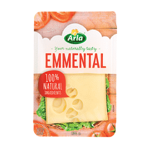 DELI - ARLA EMMENTAL SLICED 50c OFF