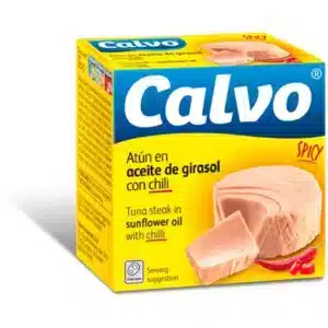 CANNED - CALVO TUNA S.OIL CHILI X80GR