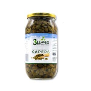 CANNED - 3 LEAVES CAPERS 370GR