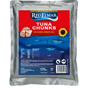 CANNED - REDELMAR TUNA CHUNKS POUCH 1KG
