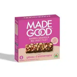 SNACK -  MADE GOOD GRANOLA BAR BIRTHDAY CAKE X5