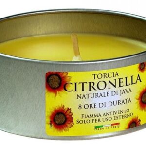 CANDLES -  SIROS MAXI TIN CITRONELLA