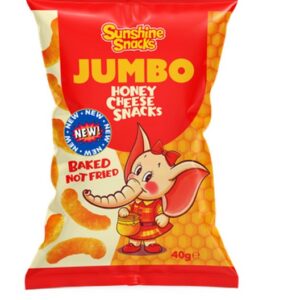 SNACK - SUNSHINE SNACK JUMBO HONEY CHEESE 45GR