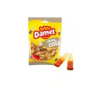 SWEETS & CHOCOLATE  - DAMEL SHINY COLA BOTTLES 80GR