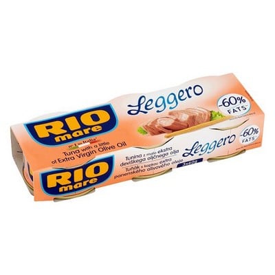 CANNED - RIO MARE TUNA LEGGERO €1 OFF - 4*60GR