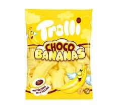 SWEETS & CHOCOLATE - TROLLI MALLOW CHOCO BANANAS 150GR