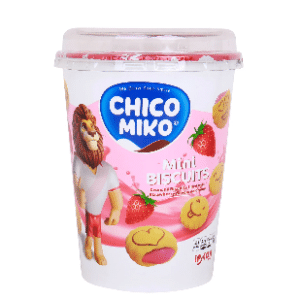 BISCUITS - CHIKO MIKO TUBE STRAWBERRY *125GR
