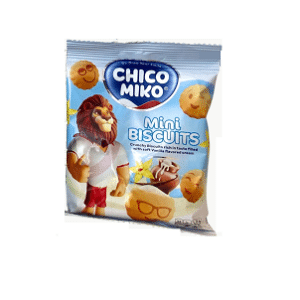 BISCUITS -  CHIKO MIKO MINI BAG VANILLA PACK OF 3