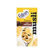 CEREAL - FITELLA MUESLI BANANA WITH CHOCOLATE 50GR