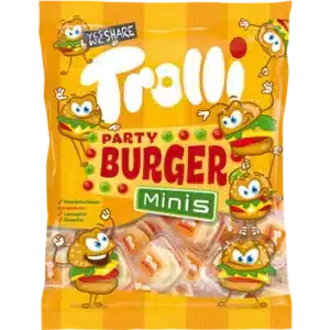 SWEETS & CHOCOLATE - TROLLI PARTY BURGERS 170GR