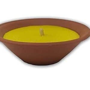 CANDLES - TERRACOTTA CITRONELLA 10HRS