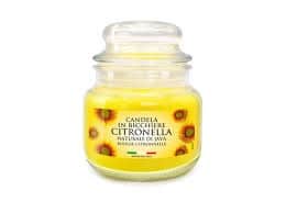 CANDLES -  CAPRI GLASS JAR - CITRONELLA
