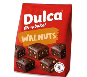 BISCUITS - DULCA CHOC.BROWNIES W/W.NUTS 150GR