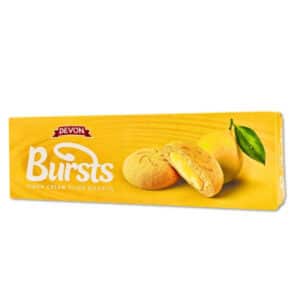 BISCUITS - DEVON BURST LEMON FILLED CREAM 150GR