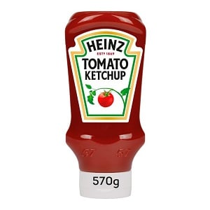 SAUCE & DRESSING -  HEINZ TOMATO KETCHUP 570GR