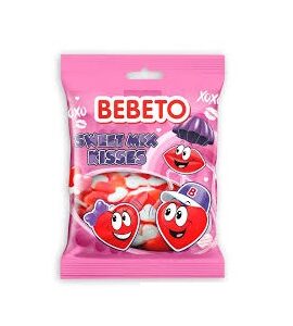SWEETS & CHOCOLATE  - BEBETO SWEET MIX KISSES 80GR