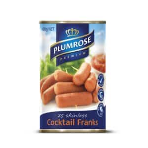CANNED - PLUMROSE COCKTAIL SAUSAGE 200GR