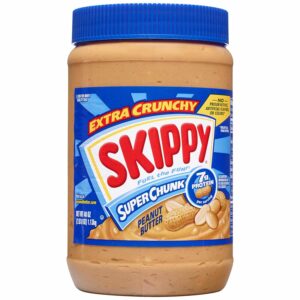 BUTTER & SPREADS -  SKIPPY PEANUT BUTTER CRUNCHY *340GR