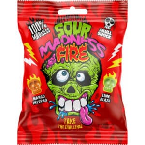SWEETS & CHOCOLATE  - ARGO SOUR MANDNESS FIRE CANDIES 60GR