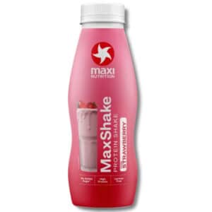 DRINKS - MAXI NUTRITION MAXSHAKE PROTEIN SHAKE STRAWBERRY 330ML