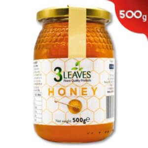 JAMS & SYRUP - 3 LEAVES HONEY 500GR - 10% OFF