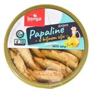 CANNED - BANGA LIGHTLY SMOKED SARDINES IN OIL 160GR