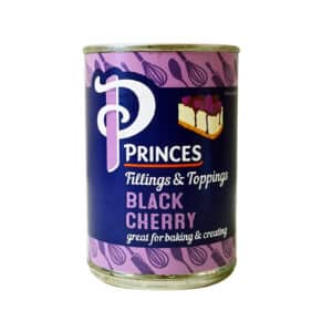 BAKING - PRINCESS BLACK CHERRY FRUIT FILLING 410GR