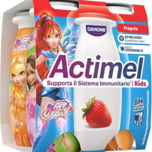 YOGURT -  ACTIMEL PLAY GIRLS STRAWBERRY 4*100ML