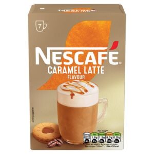TEA, COFFEE & OTHERS -  NESCAFE LATTE CARAMEL *7SAC