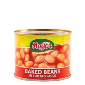 CANNED - MAYOR BAKED BEANS 210GR