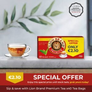 TEA, COFFEE & OTHERS -  LION TEA OFFER €2.10