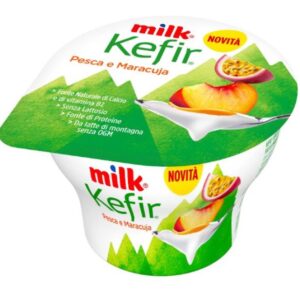 YOGURT -  MILK KEFIR CREMOSO PESCA E MARUCJA 150GR
