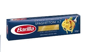 PASTA & GRAINS - BARILLA SPAGHETTI NO.5 - 89c