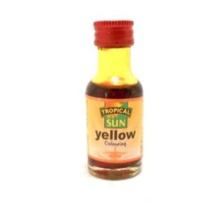 BAKING - TROPICAL SUN YELLOW FOOD COLOURING 28ML