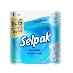 TOILET & KITCHEN ROLLS - SELPAK JUMBO *540SHEETS