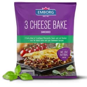 DELI - EMBORG 3 CHEESE BAKE SHREDDED 200GR